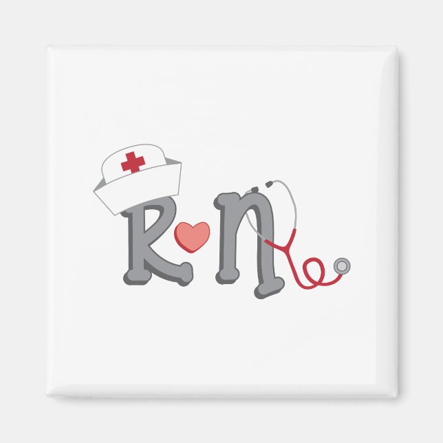 Íman Enfermeiro Registrado (Frente)