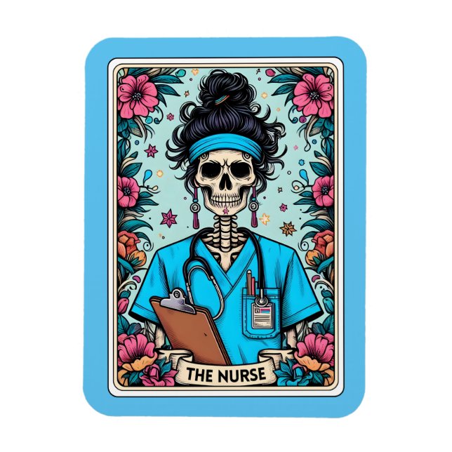 Íman Enfermeiro Tarot Magnet (Vertical)
