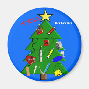 Íman Enfermeiros/Funcionarios médicos Cartões de Natal