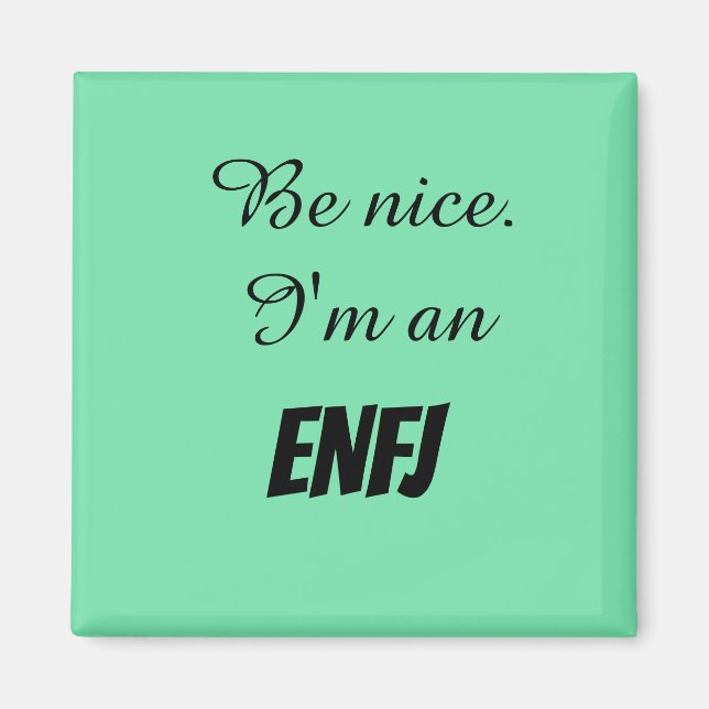 Íman ENFJ Magnet (Frente)