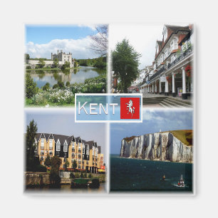 Íman ENG006 LEEDS CASTLE, ROYAL TUNBRIDGE NÓS, Dover,