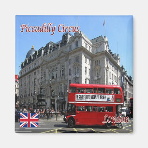Íman ENG085 LONDON PICCADILLY CIRCUS, Frigorífico