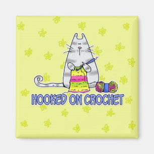 Íman enganchado no crochet