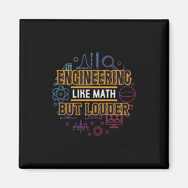 Íman Engenharia De engenheiros Como Matemática (Frente)