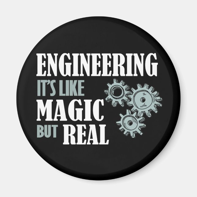 Íman Engenharia - É como Magia, mas Real (Frente)