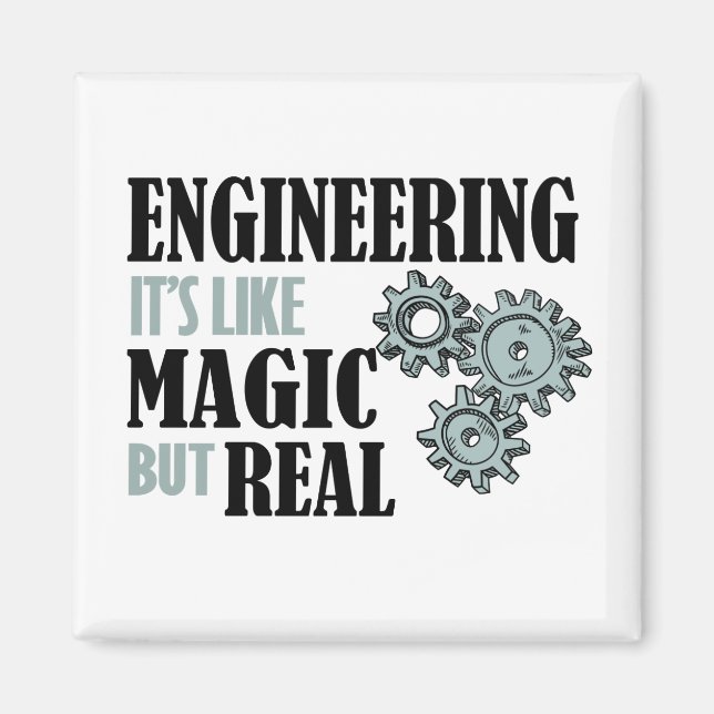 Íman Engenharia - É como Magia, mas Real (Frente)