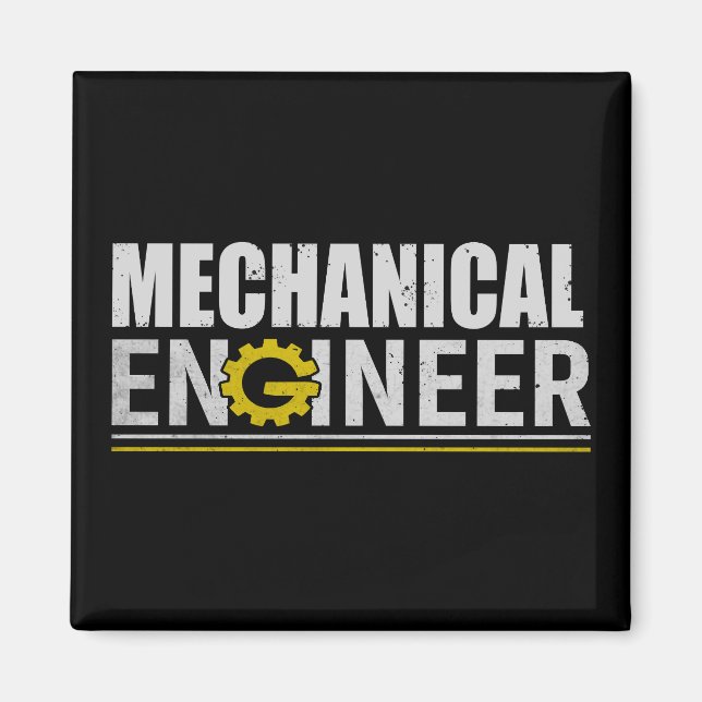 Íman Engenharia Mecânica Engenheiro Divertido (Frente)