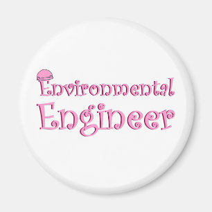 Íman Engenheiro ambiental rosa