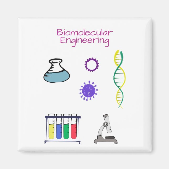 Íman Engenheiro biomolecular Engenharia química (Frente)
