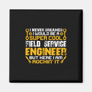 Íman Engenheiro do Super Legal Field Service do engenhe