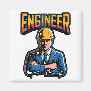Íman Engenheiro Em Letras Gregas Stem Humor Nerd