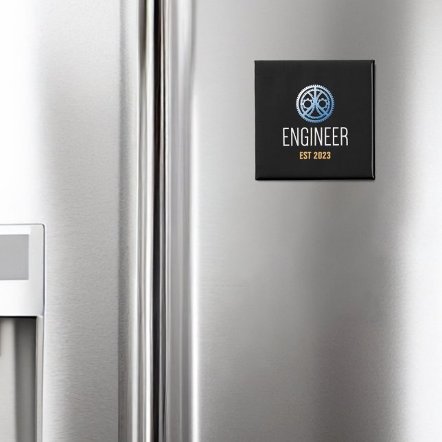 Íman Engenheiro estabelecido, Formando de engenharia pe (Criador carregado)