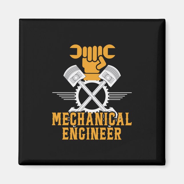 Íman Engenheiro mecânico do engenheiro (Frente)