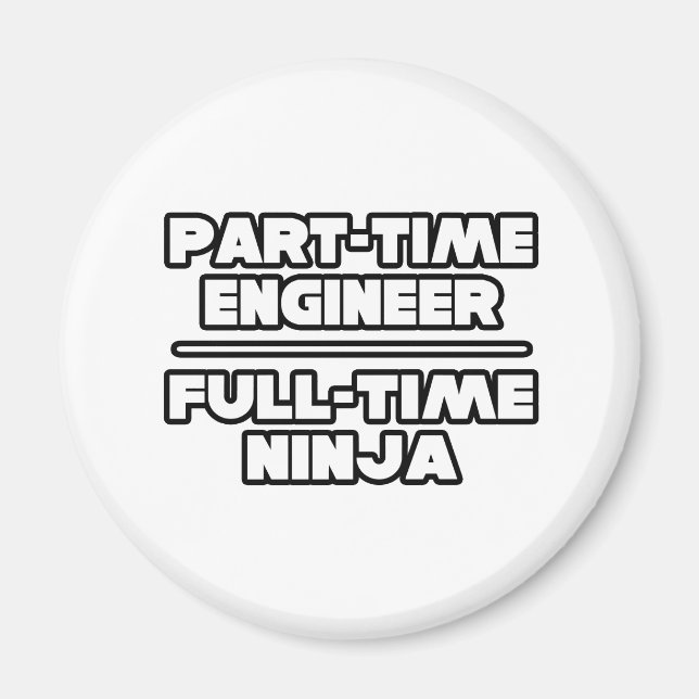 Íman Engenheiro / Ninja (Frente)