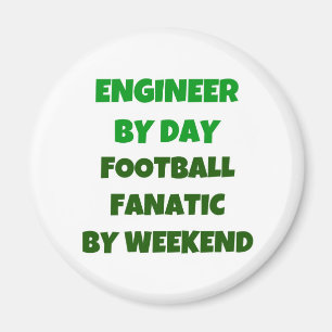 Íman Engenheiro pelo fanático do futebol do dia em o