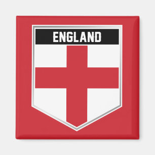 Íman England Flag Shield Magnet