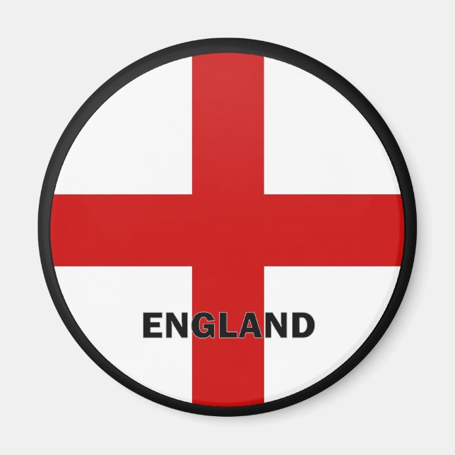 Íman England Roundel Quality Flag (Frente)