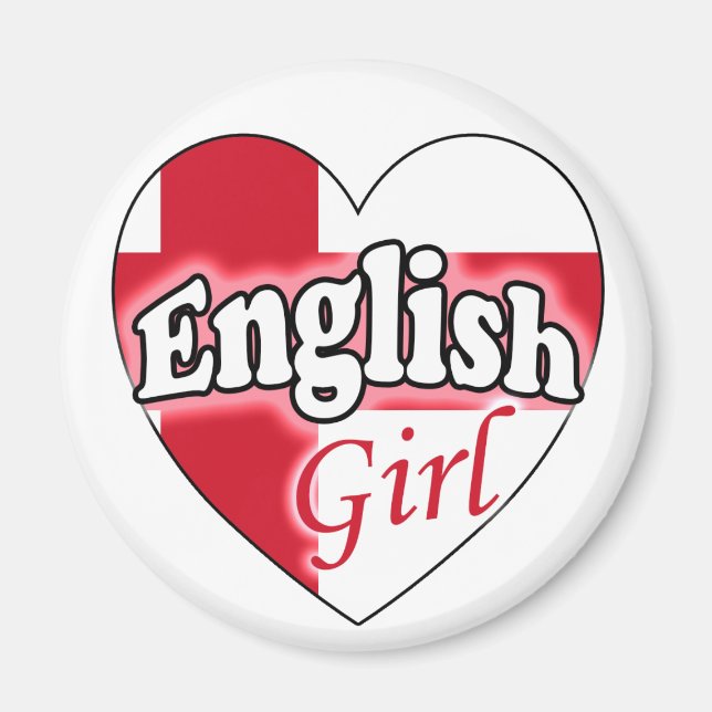 Íman English Girl (Frente)
