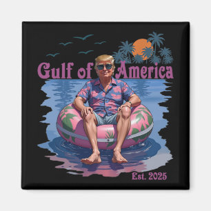 Íman Engraçada Camisa Do Golfo Dos Eua América 2025 Me