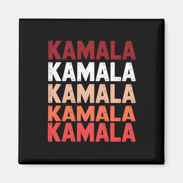 Íman Engraçada Onda De Gatos Azuis Para Mulheres Kamala (Frente)