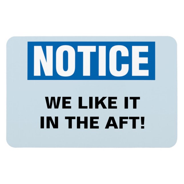 Íman Engraçada Porta de Cabina Cruzada - Gostamos dela  (Horizontal)