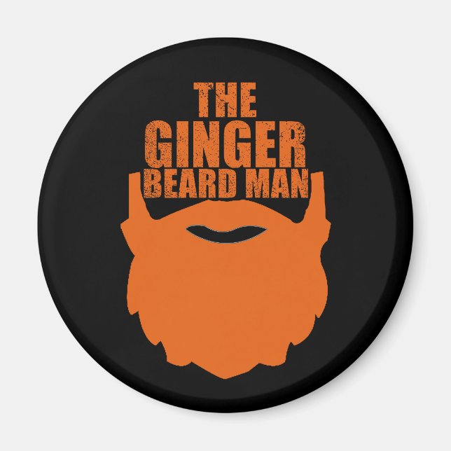 Íman Engraçadas citam barba (Frente)