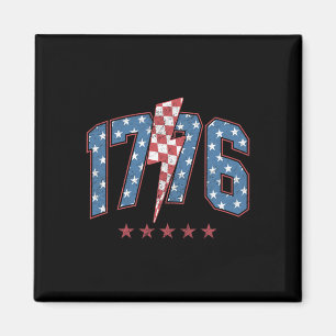 Íman Engraçado 1776 4 De Julho Americano Bandeira Men W