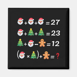 Íman Engraçado 67 Meme Natal Professor de Matemática Pa