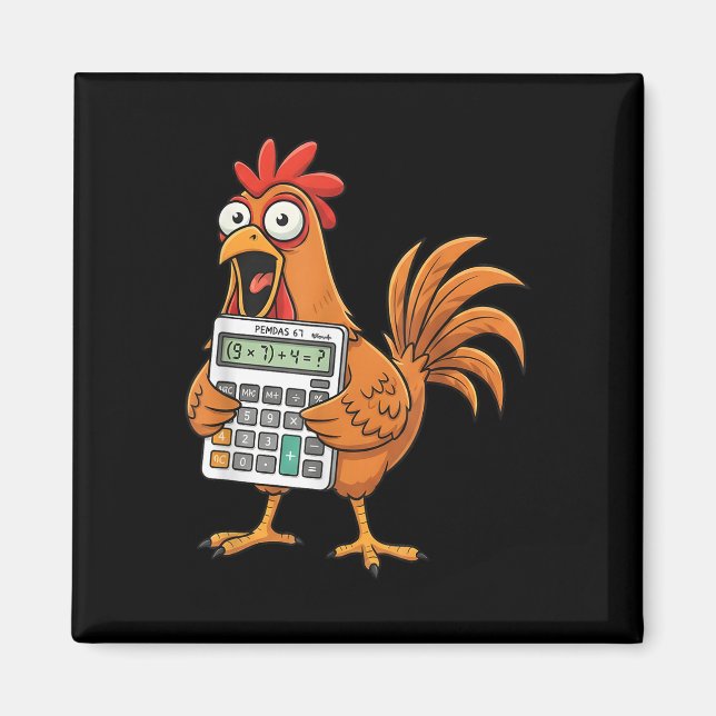 Íman Engraçado 67 Meme Pemdas Professor de Matemática S (Frente)