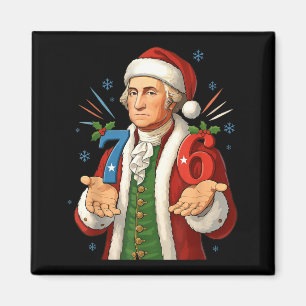 Íman Engraçado 7-6 6-7 George Washington Papai Noel 67