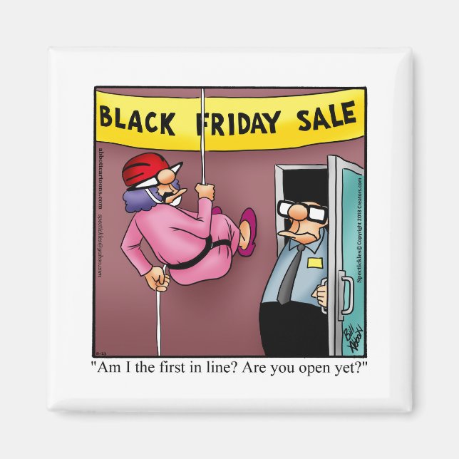 Íman Engraçado Ação de Graças Favor Magnet (Frente)