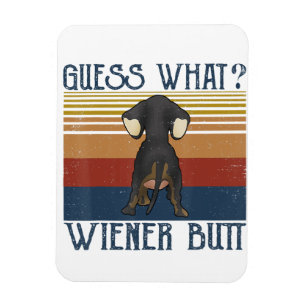 Íman Engraçado Adivinhe O Que O Bumbum Wiener Dachshund