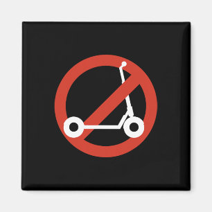 Íman Engraçado Anti-scooter Por Skaters Que Amam Skateb