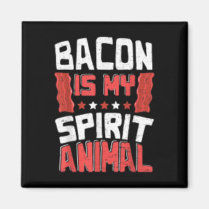 Íman Engraçado Bacon É Meu Espírito Animal - Churrasco