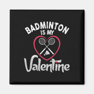 Íman Engraçado Badminton É Meu Jogador De Treinador De 