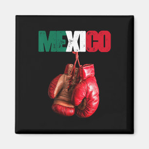Íman Engraçado Boxing - Adoro Boxear o México