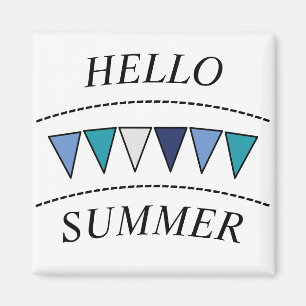 Íman Engraçado Bunny Hello Summer
