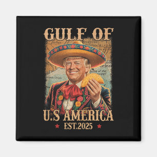 Íman Engraçado Camisa Americas Golfo Pérsico 2025 Trump