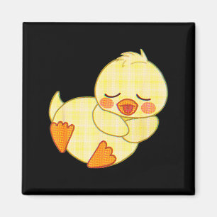 Íman Engraçado Cansado Como Pato Eu Amo Patinhos Fofos 