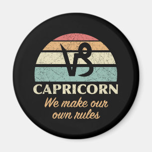 Íman Engraçado Capricorn Zodiac Regras