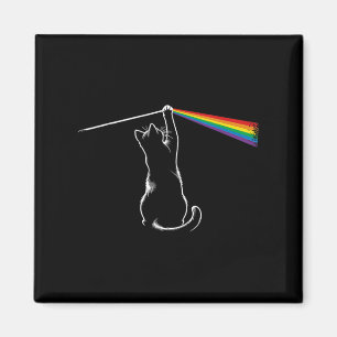 Íman Engraçado Cat Rock Música Presente Mulheres Homens