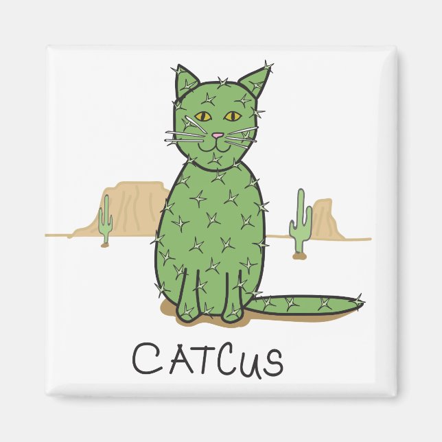 Íman Engraçado "Catcus" Cactus Drake (Frente)