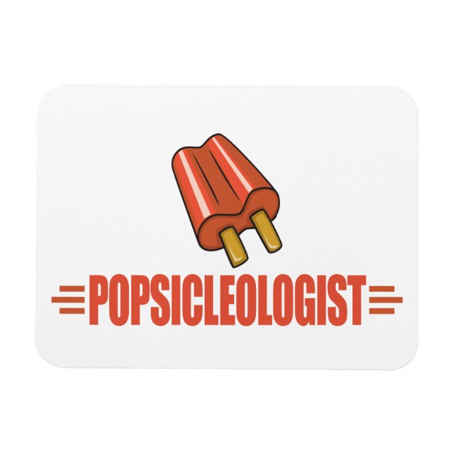 Íman Engraçado Cherry Popsicle Lover (Horizontal)