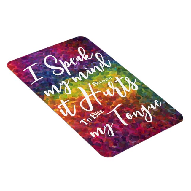 Íman Engraçado Cita Ditos, Fale Seu Refrigerador De Men (Lado Direito)