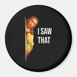 Íman Engraçado Citar Jesus Meme Eu Vi Aquele Deus Crist