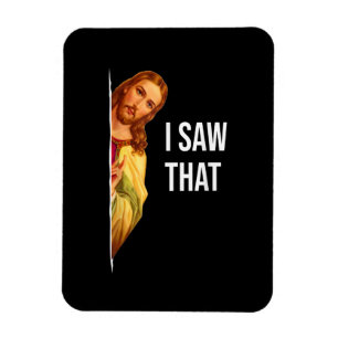 Íman Engraçado Citar Jesus Meme Eu Vi Aquele Deus Crist