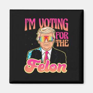 Íman Engraçado Com O Voto Cruel 4 Trump 2024 Presentes