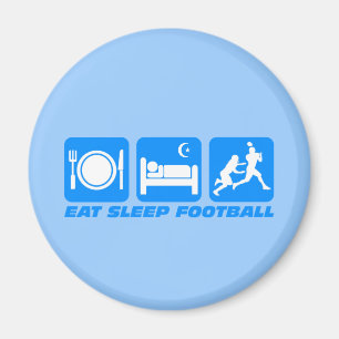 Íman Engraçado coma o futebol do sono