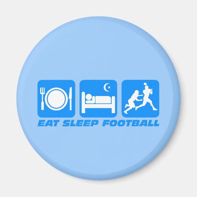 Íman Engraçado come futebol (Frente)