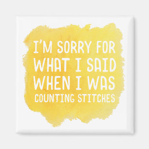 Íman Engraçado Crochet Stitch